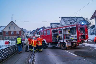 Backnang-Steinbach: Gasaustritt in einem Wohnhaus - Zahlreiche Anwohner muessen evakuiert werden